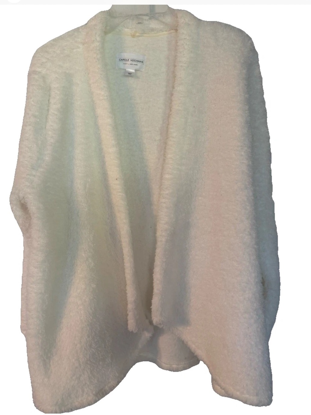 Carol Hochman "Always a Good Night" Fleece-Open-Bed Jacket~Lounge Wear L/XL-NWT
